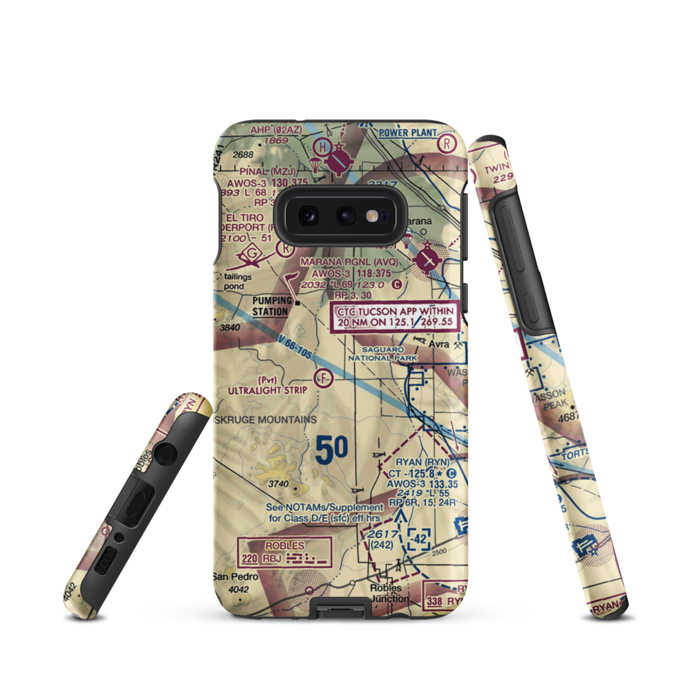 Taylor Field (0AZ1) VFR Sectional Samsung Phone Case Samsung Galaxy S10e model shown