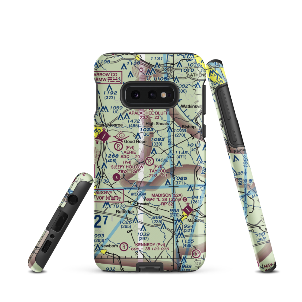 Taylor Field (GA16) VFR Sectional Samsung Phone Case Samsung Galaxy S10e model shown