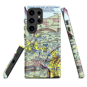Taylor Johnson Airport (NY24) VFR Sectional Samsung Phone Case
