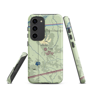 Taylor Mountain Airport (AK64) VFR Sectional Samsung Phone Case