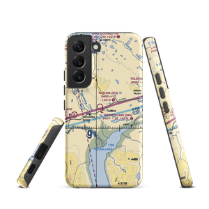 Tazlina /Smokey Lake/ Seaplane Base (5AK) VFR Sectional Samsung Phone Case