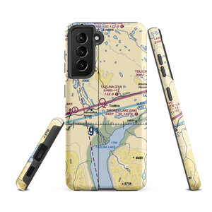 Tazlina /Smokey Lake/ Seaplane Base (5AK) VFR Sectional Samsung Phone Case