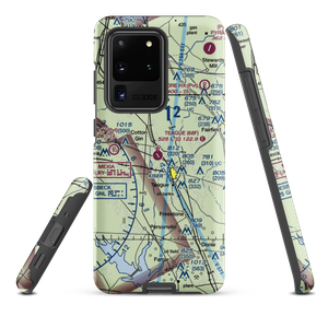 Teague Municipal Airport (68F) VFR Sectional Samsung Phone Case