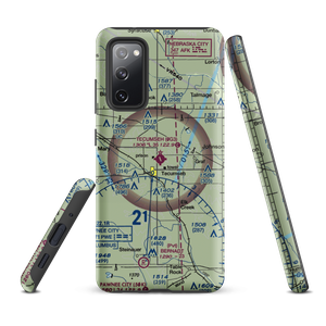 Tecumseh Municipal Airport (0G3) VFR Sectional Samsung Phone Case