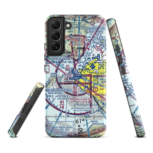 Ted Stevens Anchorage International Airport (ANC) VFR Sectional Samsung Phone Case