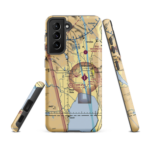 Teed's Airport (OG17) VFR Sectional Samsung Phone Case