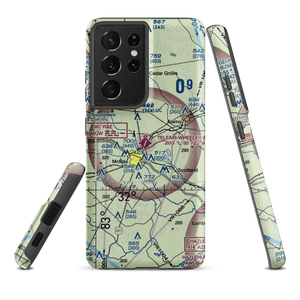 Telfair Wheeler Airport (MQW) VFR Sectional Samsung Phone Case