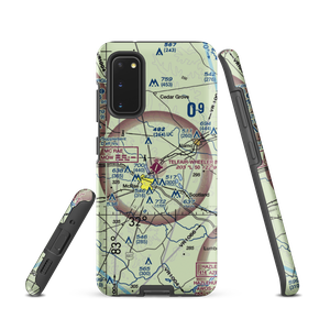 Telfair Wheeler Airport (MQW) VFR Sectional Samsung Phone Case