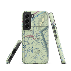 Telida Airport (2K5) VFR Sectional Samsung Phone Case