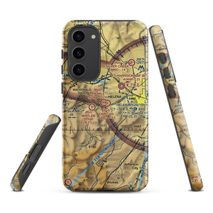 Ten Mile Airport (MT83) VFR Sectional Samsung Phone Case