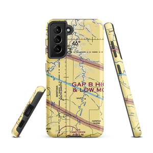 Tennant Ranch Airport (SD76) VFR Sectional Samsung Phone Case