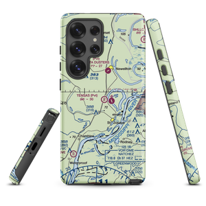 Tensas Flying Service Airport (LA53) VFR Sectional Samsung Phone Case