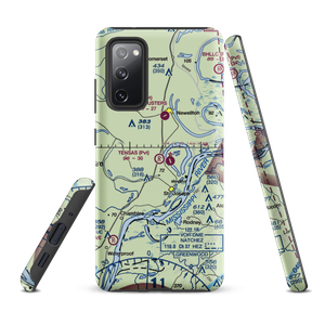 Tensas Flying Service Airport (LA53) VFR Sectional Samsung Phone Case