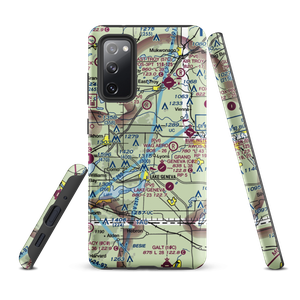 Terhark Airport (86WI) VFR Sectional Samsung Phone Case