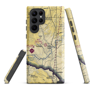 Terlingua Airport (3TE8) VFR Sectional Samsung Phone Case