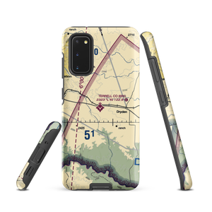 Terrell County Airport (6R6) VFR Sectional Samsung Phone Case