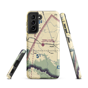 Terrell County Airport (6R6) VFR Sectional Samsung Phone Case