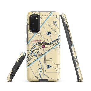 Terry Airport (8U6) VFR Sectional Samsung Phone Case