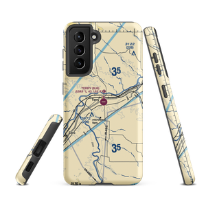 Terry Airport (8U6) VFR Sectional Samsung Phone Case