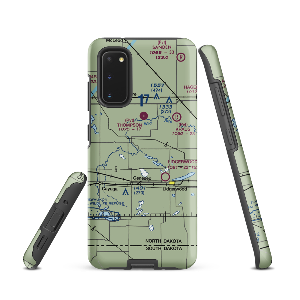 Tesch Strip (5ND4) VFR Sectional Samsung Phone Case Samsung Galaxy S20 model shown