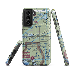 Tevis Airport (17KS) VFR Sectional Samsung Phone Case