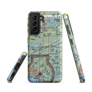 Tevis Airport (17KS) VFR Sectional Samsung Phone Case