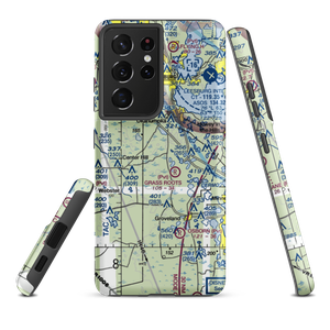 Tex Merritt Private Airstrip (51FD) VFR Sectional Samsung Phone Case