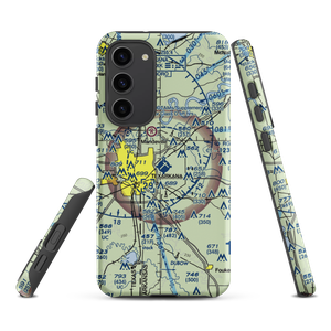 Texarkana Regional Webb Field (TXK) VFR Sectional Samsung Phone Case