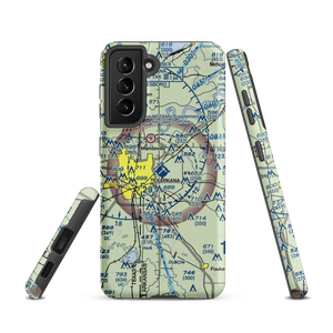 Texarkana Regional Webb Field (TXK) VFR Sectional Samsung Phone Case