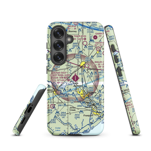 Texas Gulf Coast Regional Airport (LBX) VFR Sectional Samsung Phone Case