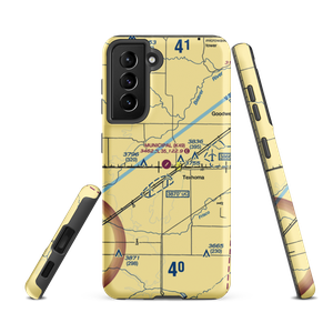 Texhoma Municipal Airport (K49) VFR Sectional Samsung Phone Case