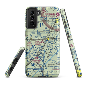 Thacker Airport (11LL) VFR Sectional Samsung Phone Case