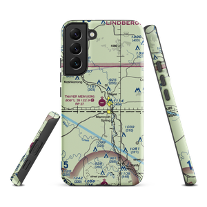 Thayer Memorial Airport (42M) VFR Sectional Samsung Phone Case