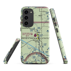 Thayer Memorial Airport (42M) VFR Sectional Samsung Phone Case