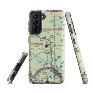 Thayer Memorial Airport (42M) VFR Sectional Samsung Phone Case