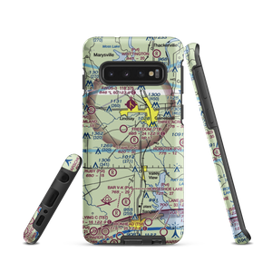 The 88 Airport (XS62) VFR Sectional Samsung Phone Case