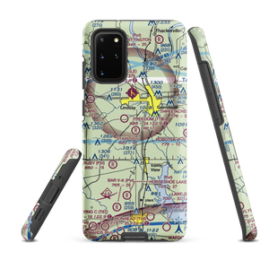 The 88 Airport (XS62) VFR Sectional Samsung Phone Case