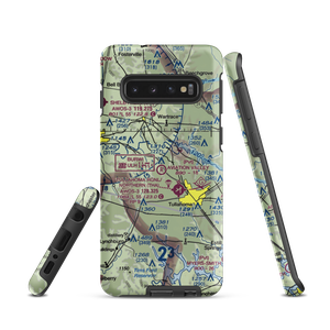 The Aviation Valley Airport (6TN4) VFR Sectional Samsung Phone Case