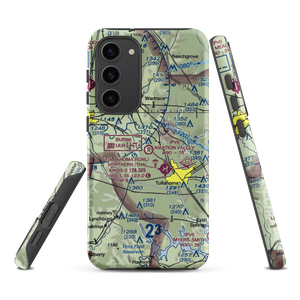 The Aviation Valley Airport (6TN4) VFR Sectional Samsung Phone Case