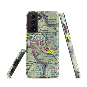 The Aviation Valley Airport (6TN4) VFR Sectional Samsung Phone Case