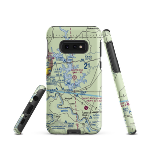 The Bluffs Airport (75AR) VFR Sectional Samsung Phone Case