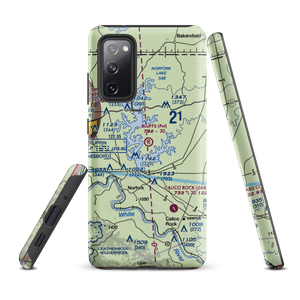 The Bluffs Airport (75AR) VFR Sectional Samsung Phone Case