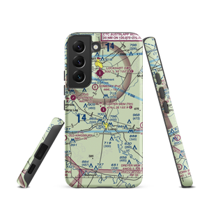 The Carter Memorial Airport (T91) VFR Sectional Samsung Phone Case