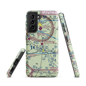 The Carter Memorial Airport (T91) VFR Sectional Samsung Phone Case