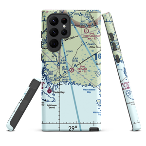 The Cedars Airfield (FA71) VFR Sectional Samsung Phone Case