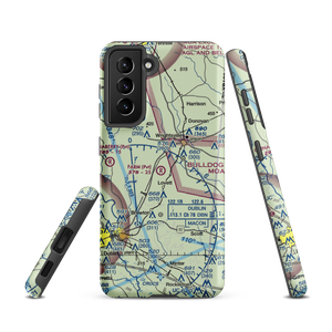 The Farm Airport (01GE) VFR Sectional Samsung Phone Case