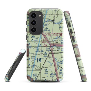 The Farm Airport (2MI6) VFR Sectional Samsung Phone Case