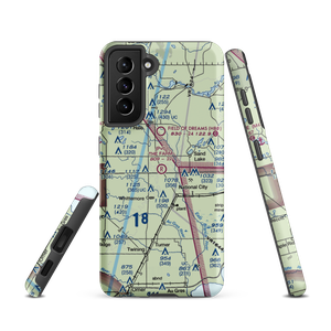 The Farm Airport (2MI6) VFR Sectional Samsung Phone Case