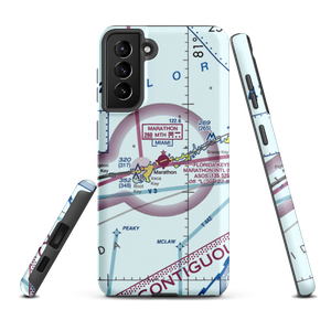 The Florida Keys Marathon Airport (MTH) VFR Sectional Samsung Phone Case