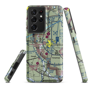 The Flying Cowboy Airport (91OK) VFR Sectional Samsung Phone Case